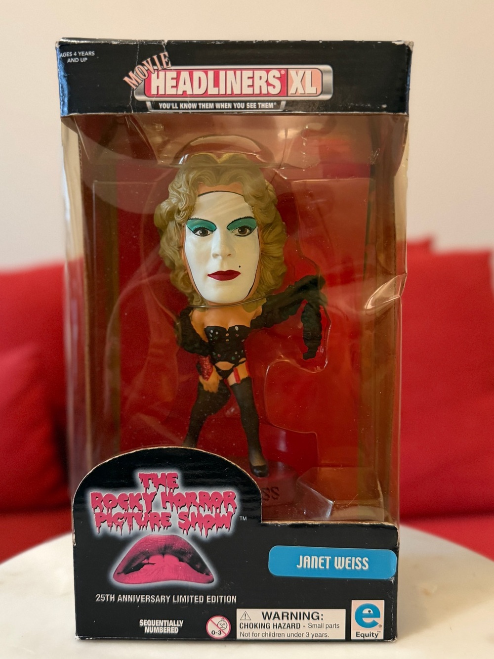 Rocky Horror Janet Weiss Headliners XL Limited Edition Figure 1999
